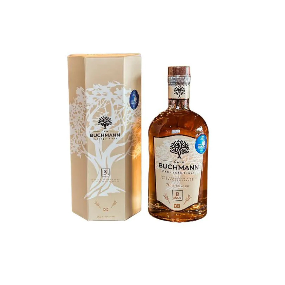 CACHAÇA ENVELHECIDA EM CARVALHO FRANCÊS 8 ANOS (750Ml)