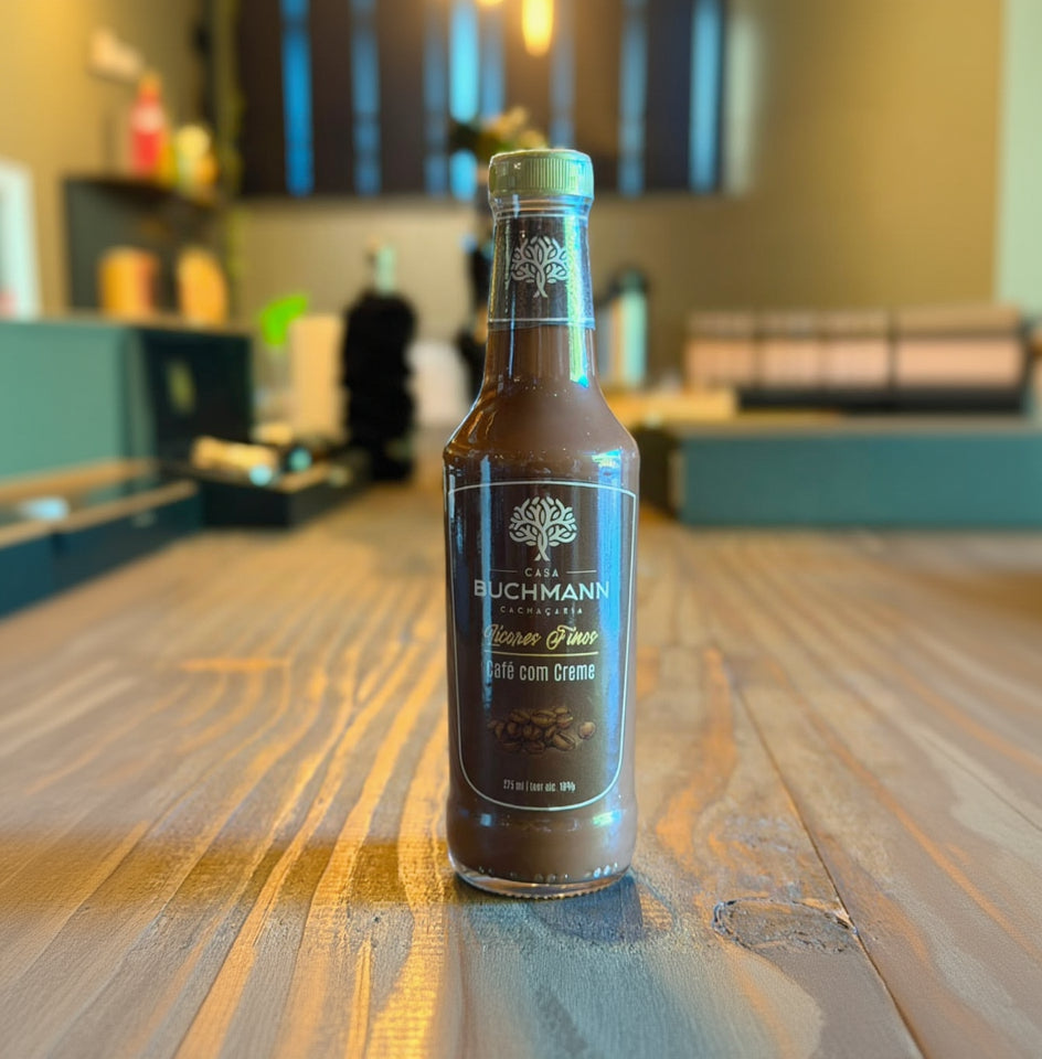 LICOR FINO COM SABOR DE CAFÉ COM CREME (275Ml)