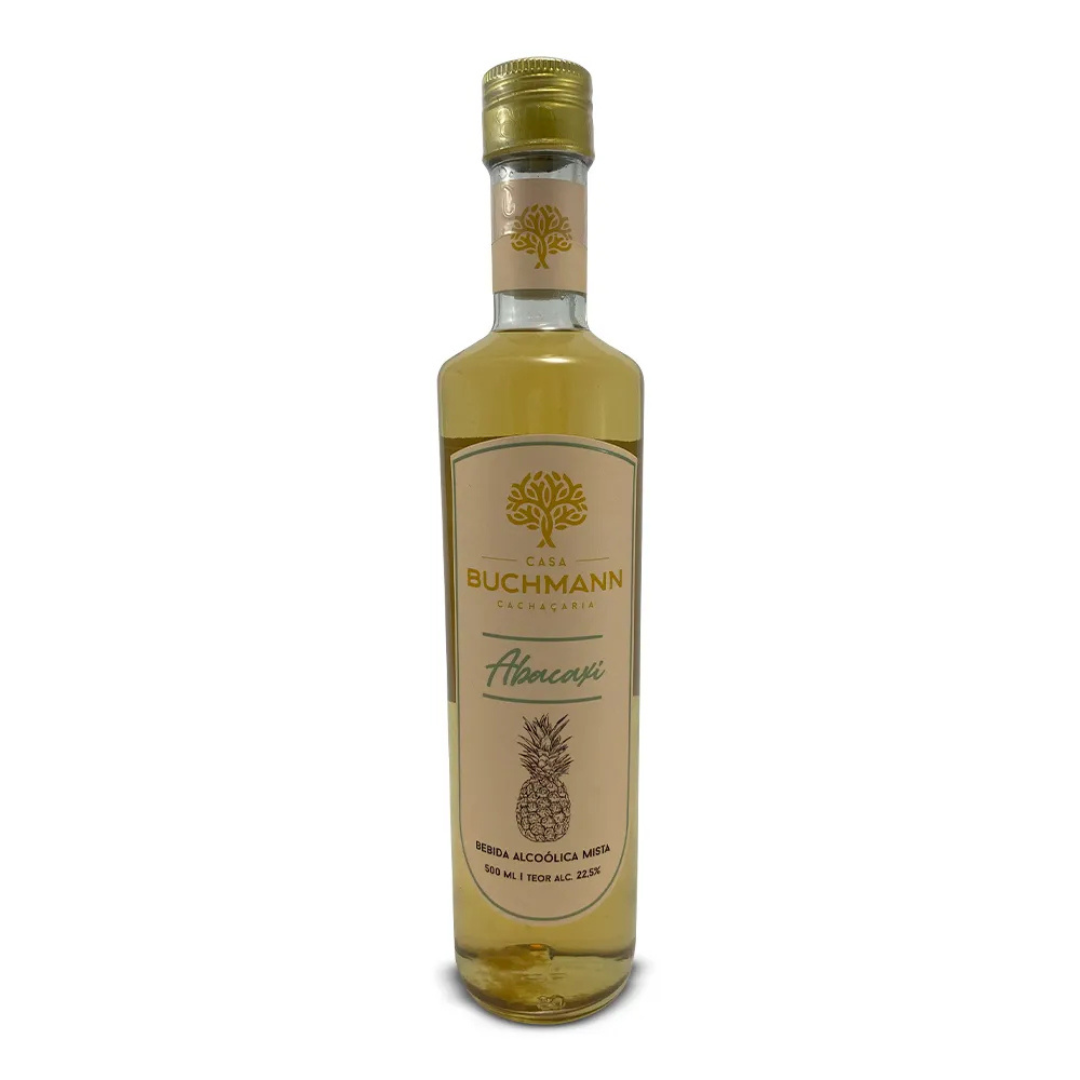 CACHAÇA MISTA COM SABOR DE ABACAXI (500Ml)