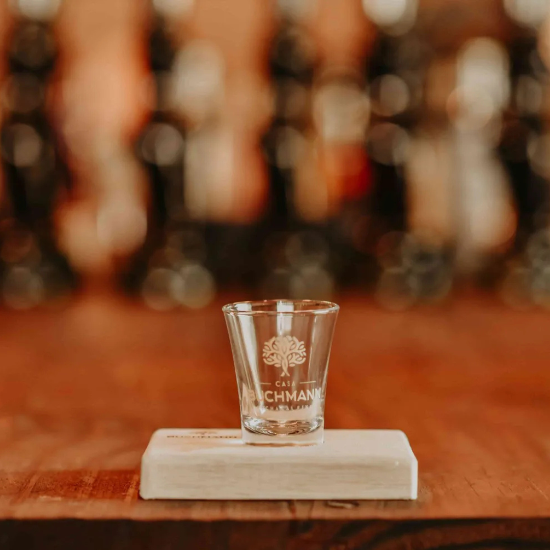 KIT COPO DE SHOT & PORTA COPO (2 peças)